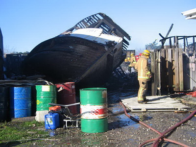 Boat Fire - Henderson