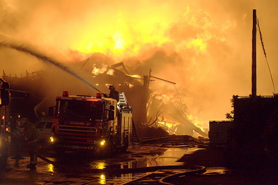 Building Fire - Southdown