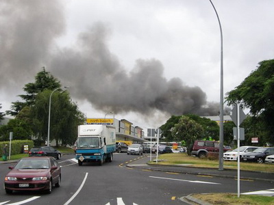 Building Fire - St Lukes