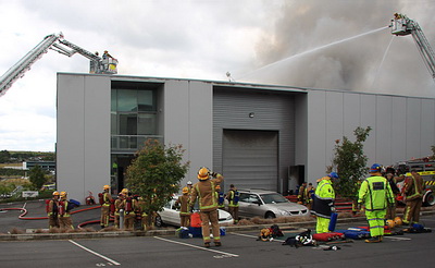 Building Fire - Albany
