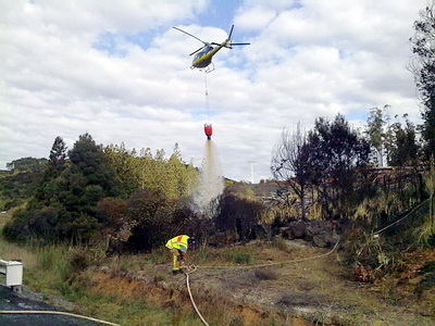 Bush Fire - Dome Valley