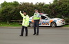 Traffic control with the New Zealand Police