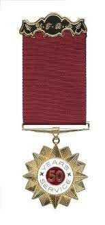 50 year medal